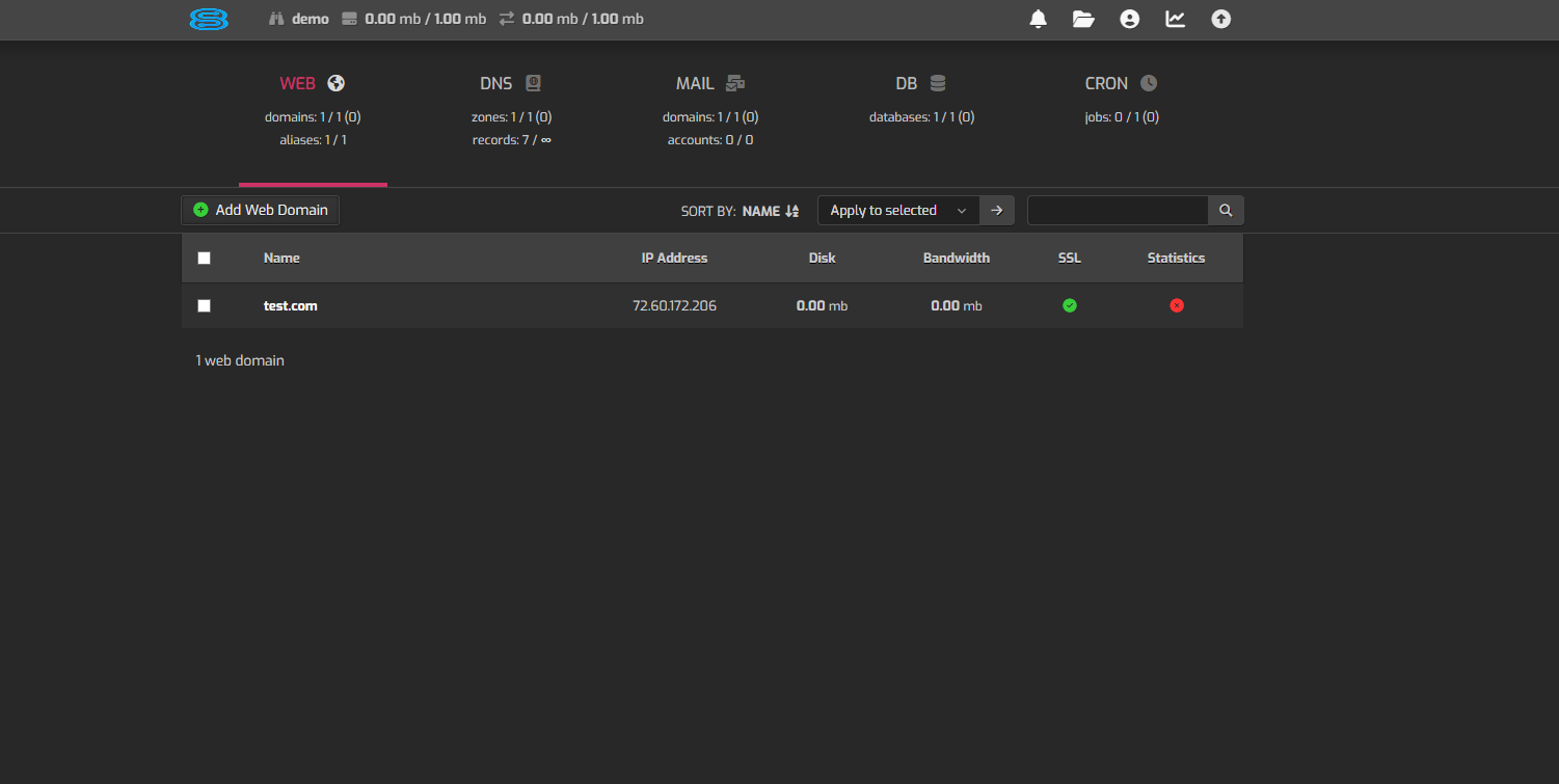 App screenshot